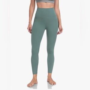 High-Waisted Teal Leggings